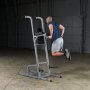 Турник-Пресс-Брусья BodySolid ProClub GVKR82B (рама/обивка: черная)