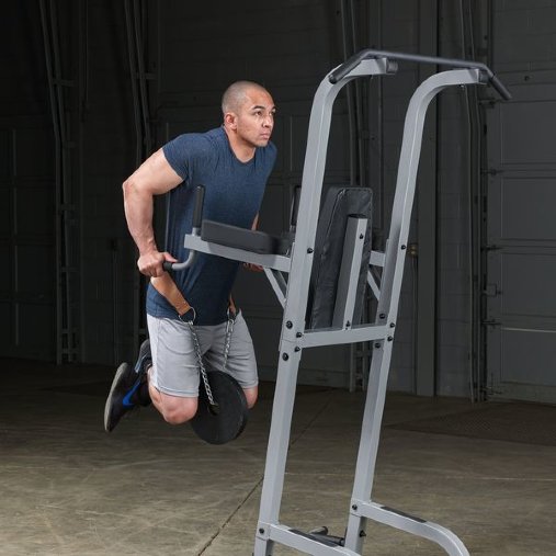 Турник-Пресс-Брусья BodySolid ProClub GVKR82B (рама/обивка: черная)