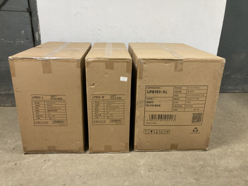 Плиометрический бокс LIVEPRO Soft Plyometric Box 914 x 762 x 457 мм, черный/красный