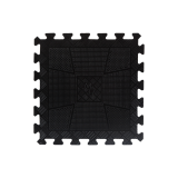 Коврик резиновый (набор 6шт) черный, 40 x 40 см, толщина 12 мм. MB Barbell