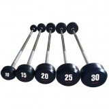 Aerofit AFB10-30 (AFB145-S/10-30KG) Набор прямых обрезиненных штанг, 10-30 кг Aerofit AFB10-30 (AFB145-S/10-30KG) Набор прямых обрезиненных штанг, 10-30 кг