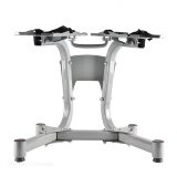 Пара регулируемых гантелей Original Fitness 24 кг на стойке