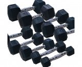 Гантельный ряд DFC от 1 кг до 10 кг