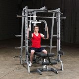 Body Solid GS348QP4 Многофункциональный тренажер Машина Смита со стеком 90кг