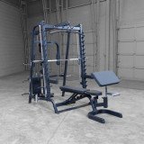 Body Solid GS348QP4 Многофункциональный тренажер Машина Смита со стеком 90кг