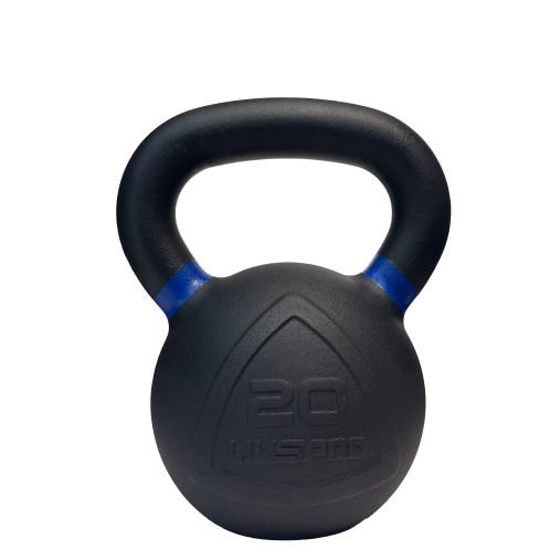 Чугунная гиря LIVEPRO Kettlebell 20 кг, черный