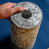 Массажный ролик TOGU Blackroll 30 см, мягкий, серый/белый