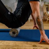 Массажный ролик TOGU Blackroll 30 см, мягкий, серый/белый