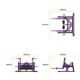 Становая тяга серии Peach Builder PB411