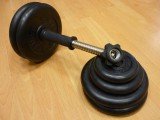 Гантель наборная/разборная 30 кг (ф30 мм) MB Barbell Weidernut