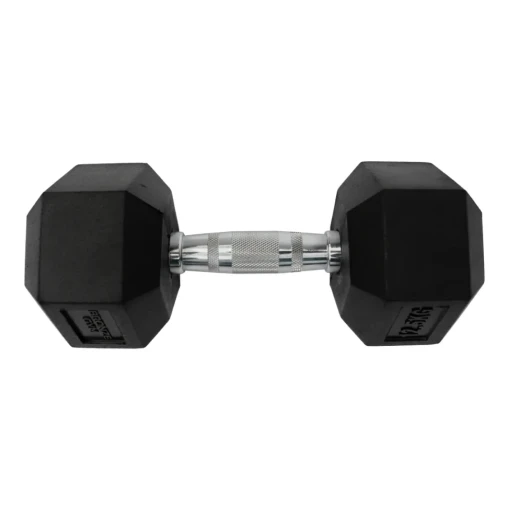Набор гексагональных обрезиненных гантелей BRONZE GYM 2,5-25 кг - 10 пар, шаг 2,5 кг Набор гексагональных обрезиненных гантелей BRONZE GYM 2,5-25 кг - 10 пар, шаг 2,5 кг